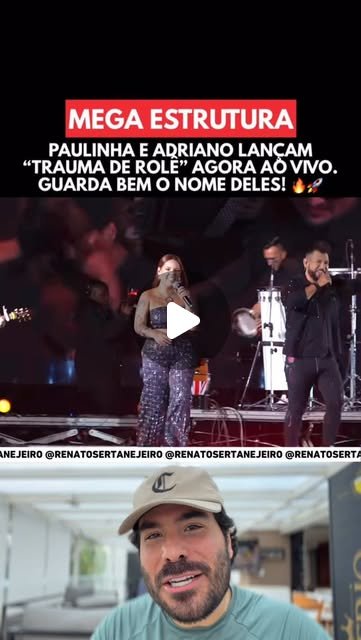 Renato Sertanejeiro na campanha Trauma de Rolê