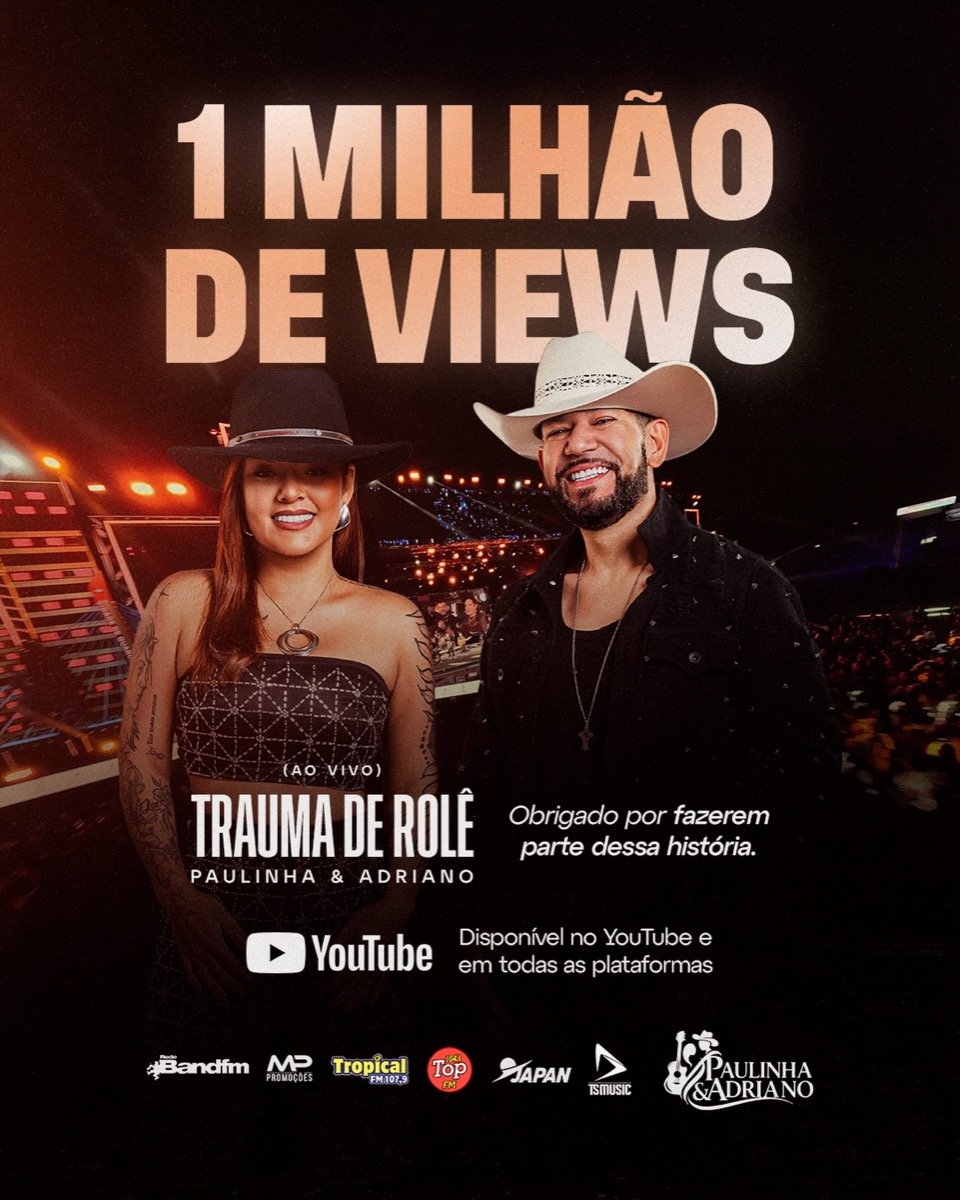 1 million YouTube views — A milestone shared by the duo after the release.